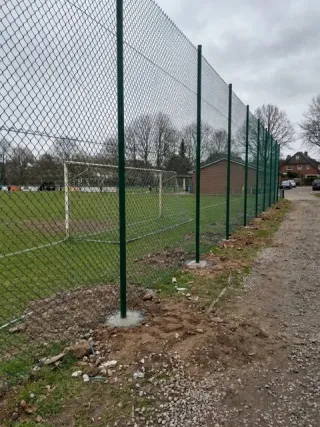 Ballfangzaun in Hamburg - fachgerechte Ausführung vor Ort