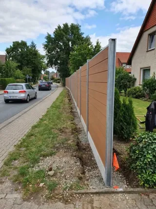 Lärmschutzzaun in Hamburg - fachgerechte Ausführung vor Ort